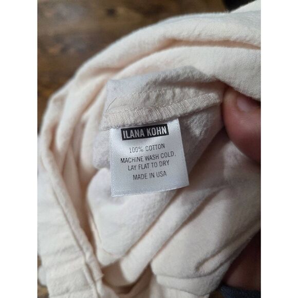 Ilana Kohn cream/Pink romper sz 2 - Picture 3 of 4